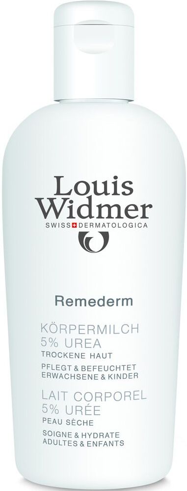 Louis Widmer Remederm Körpermilch 5% Urea leicht parfümiert