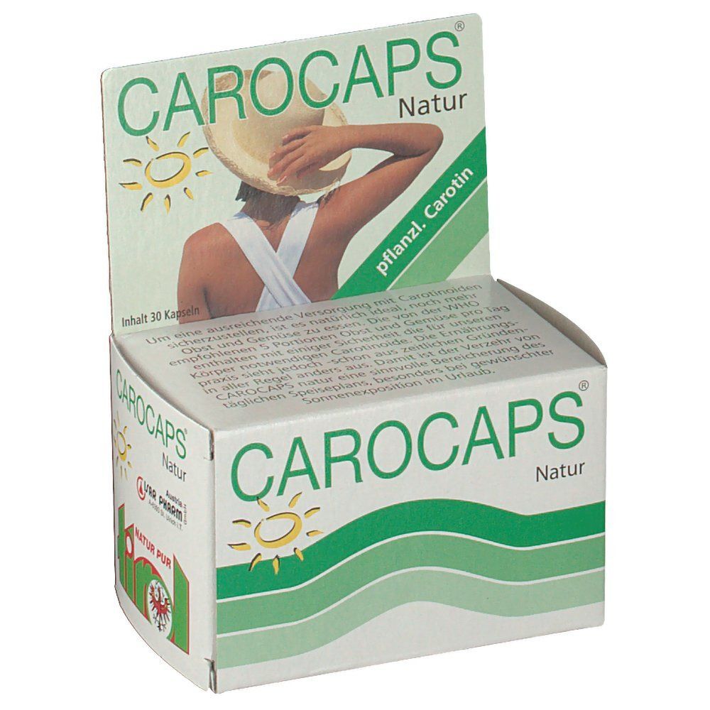 no brand Carocaps® 50 Natur Kapseln
