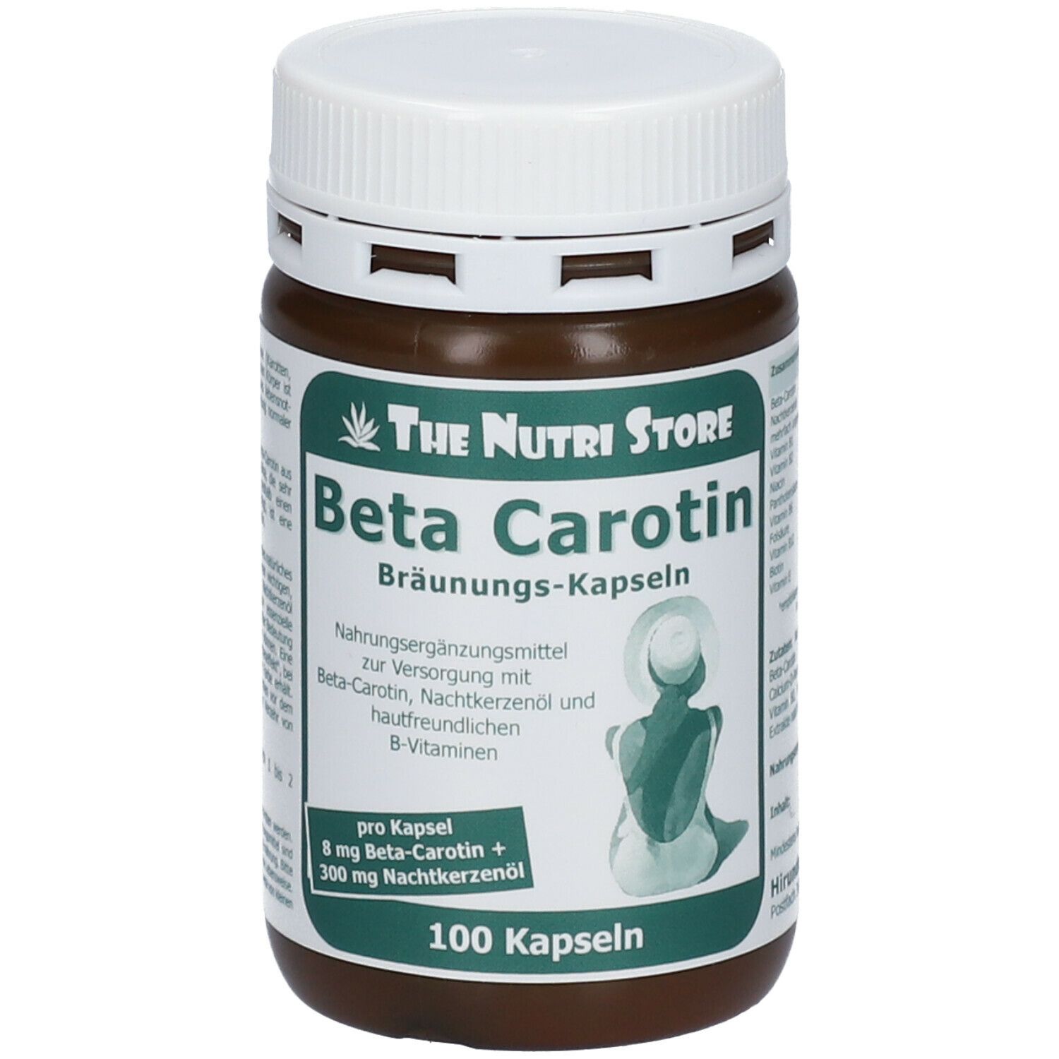 The Nutri Store Beta-Carotin 8 mg Bräunungskapseln