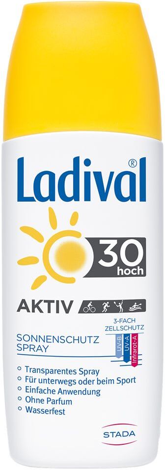 Ladival® Aktiv Sonnenschutz Spray LSF 30