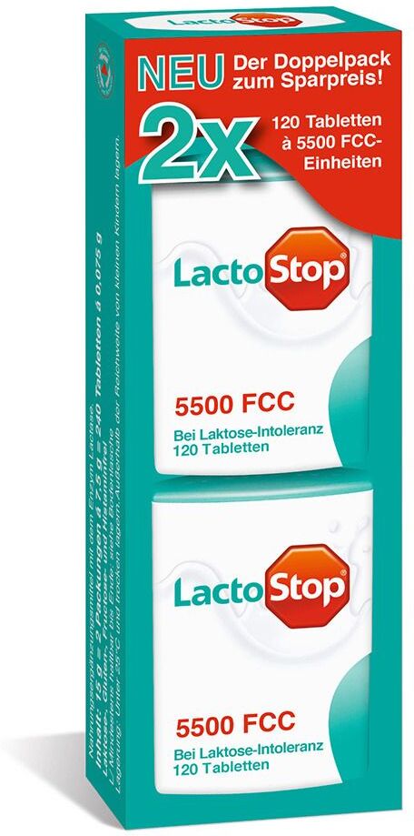 Hübner Naturarzneimittel GmbH LactoStop® 5.500 FCC