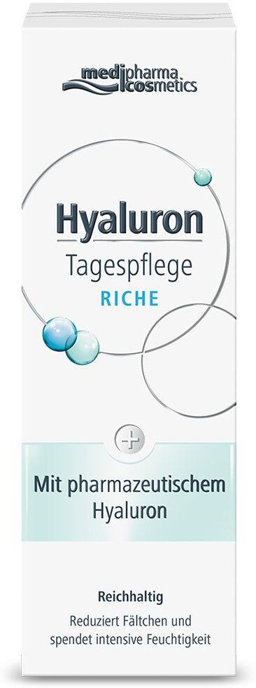 medipharma cosmetics Hyaluron Tagespflege riche