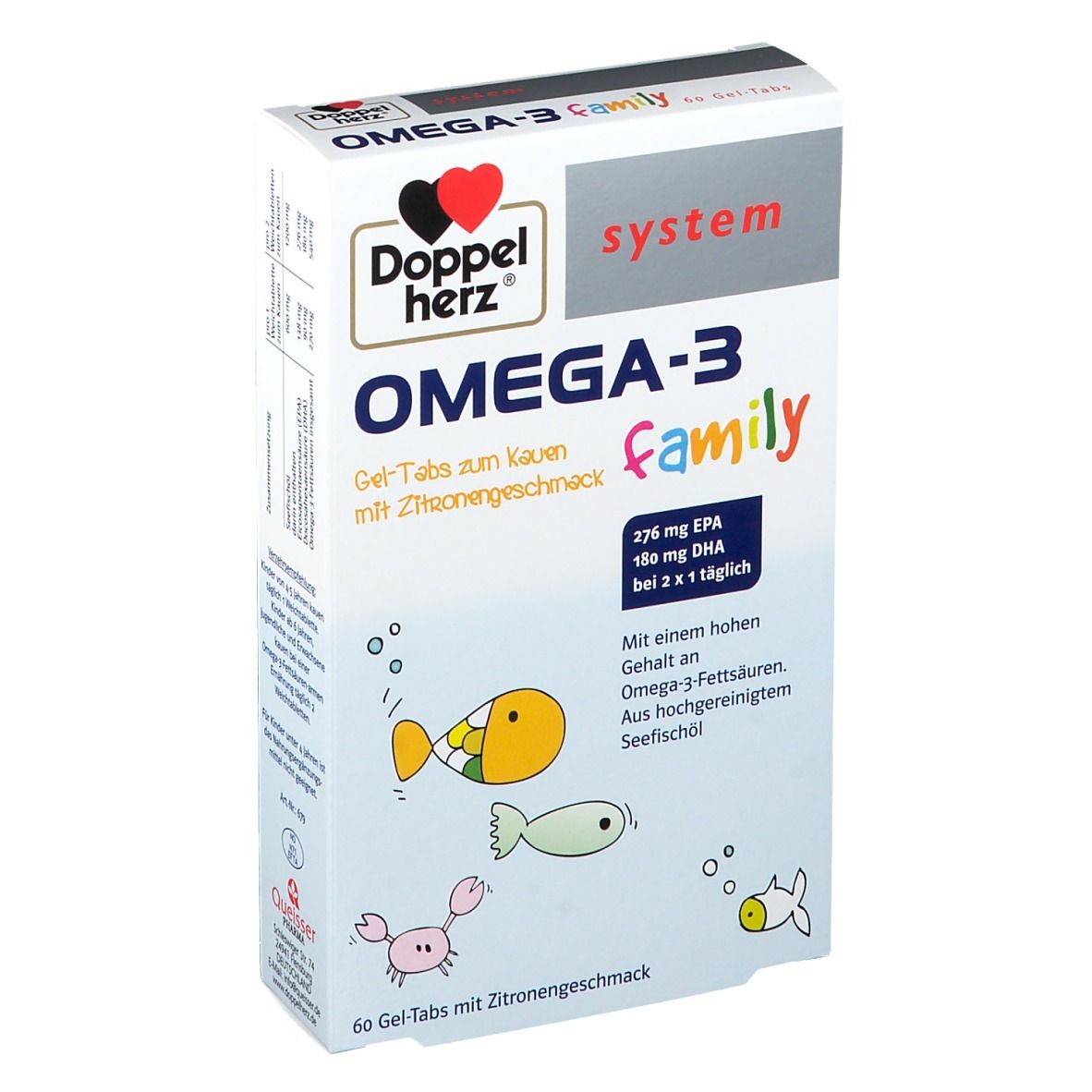 Doppelherz® system Omega-3 family