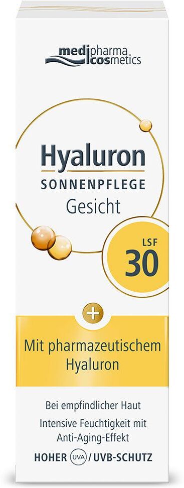 medipharma cosmetics Hyaluron Sonnenpflege Gesicht LSF 30