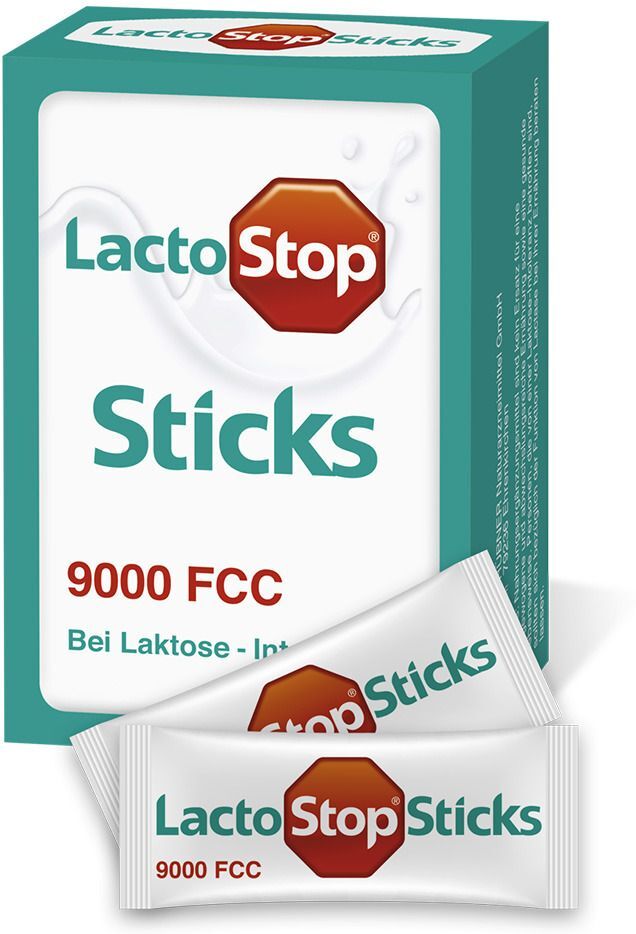 Hübner Naturarzneimittel GmbH LactoStop® 9.000 FCC Sticks