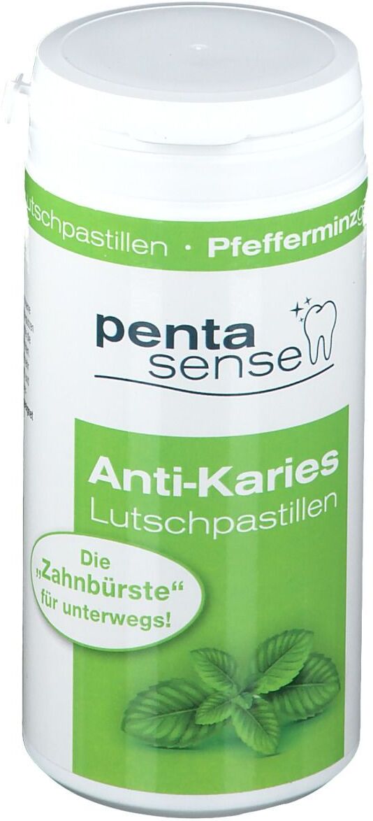 penta sense Anti-Karies Lutschpastillen Pfefferminz