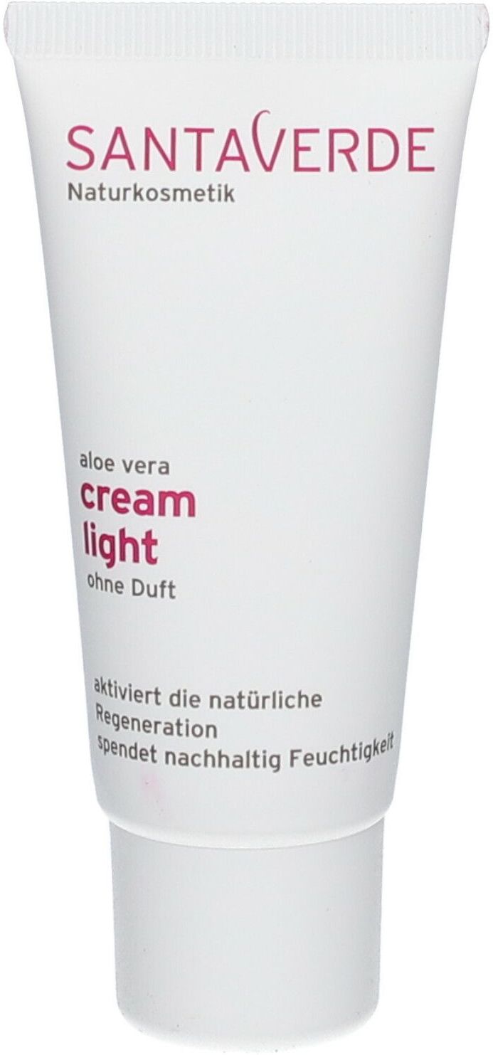 Santaverde Aloe Vera Creme light ohne Duft