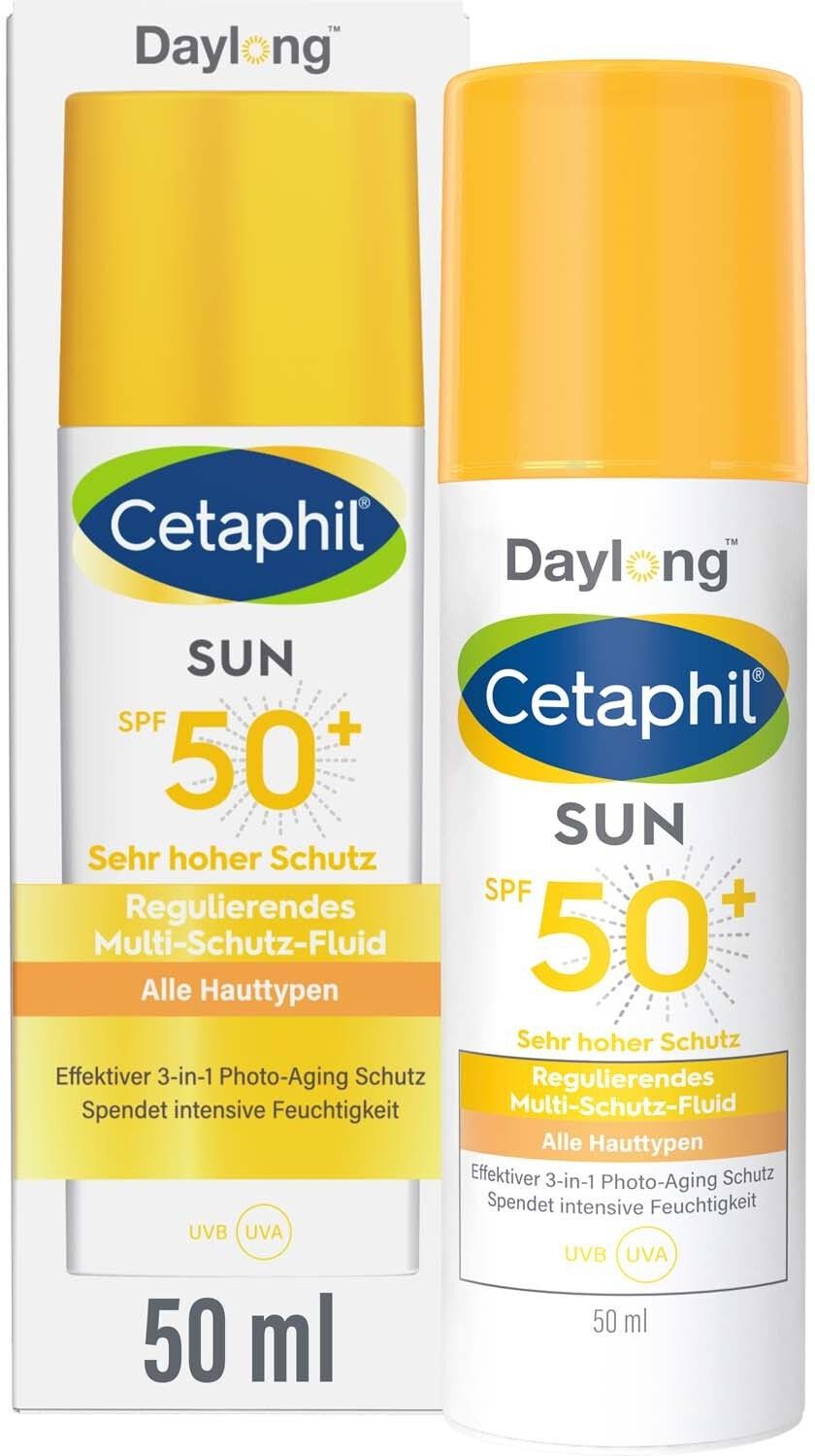 Cetaphil® Sun Daylong™ SPF 50+ Regulierendes Multi-Schutz-Fluid