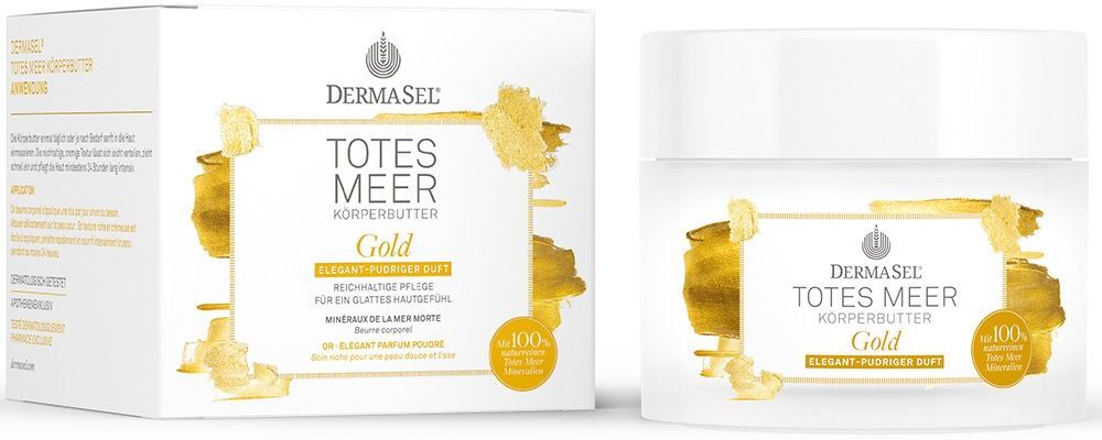 Dermasel® Totes Meer Körperbutter Gold