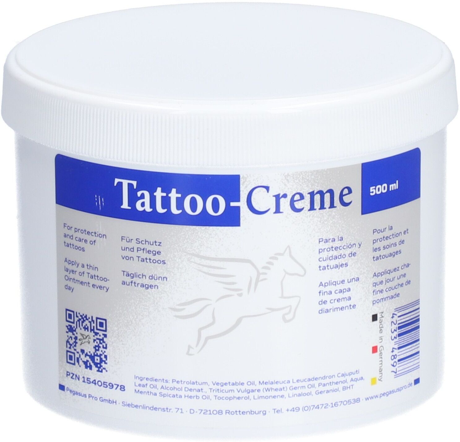 Pegasus Pro Tattoo-Creme