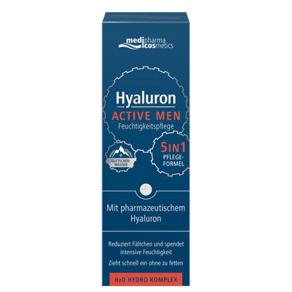 medipharma cosmetics medipharma comsmetics Hyaluron Active Men Feuchtigkeitspflege