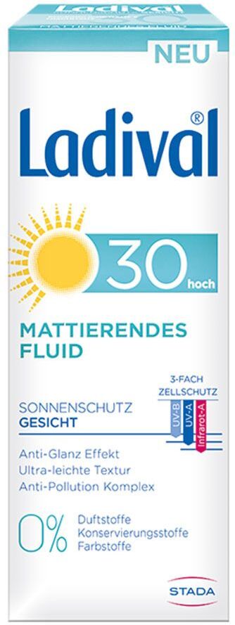 Ladival® mattierendes Fluid für das Gesicht LSF 30