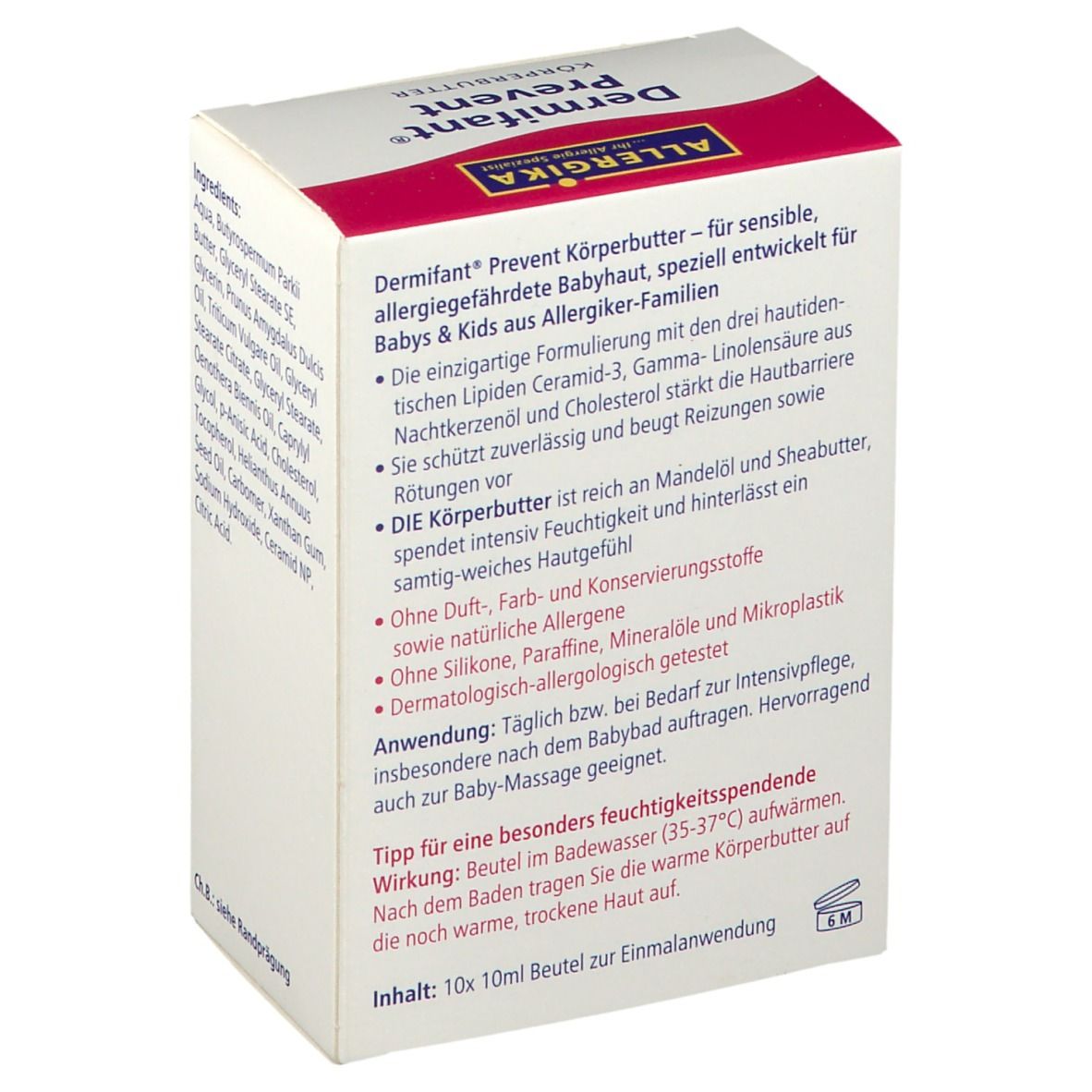 ALLERGIKA Pharma GmbH Allergika® Dermifant® Prevent Körperbutter