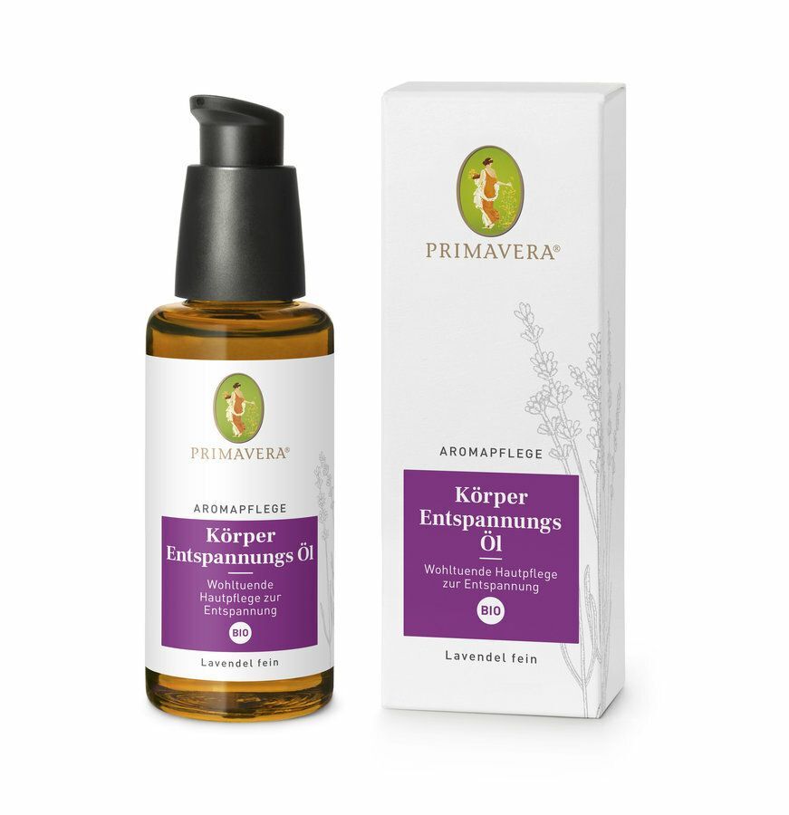 Primavera Life GmbH Primavera® Aromapflege Körper Entspannungs Öl BIO