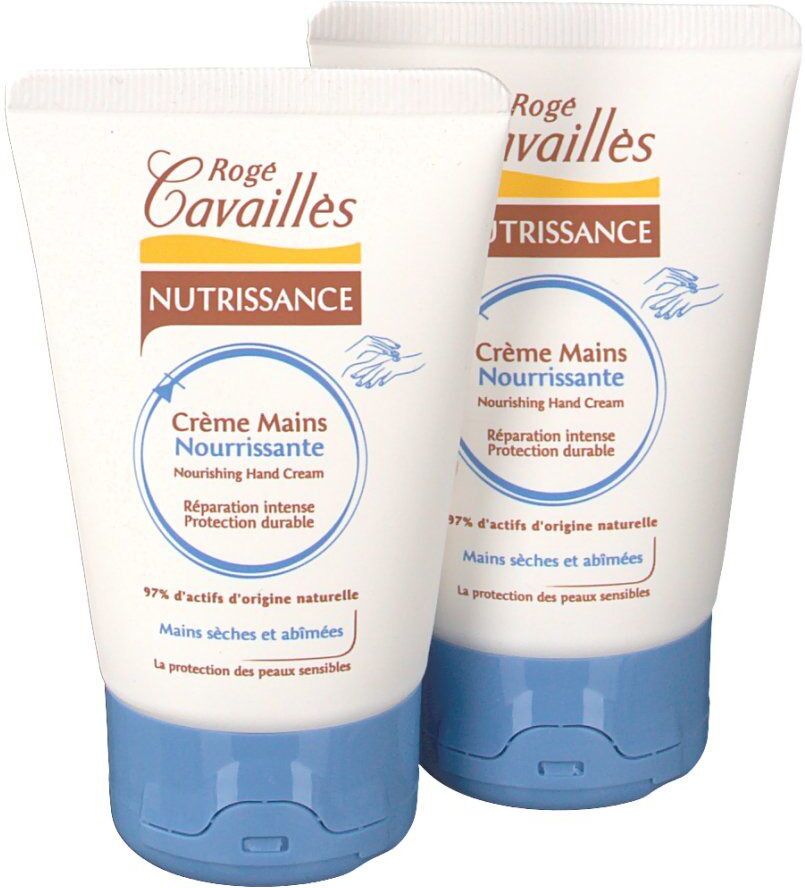 ROGE CAVAILLES Rogé Cavaillès Nutrissance Crème Mains Nourrisssante, Crème nourrissante, réparatrice et p