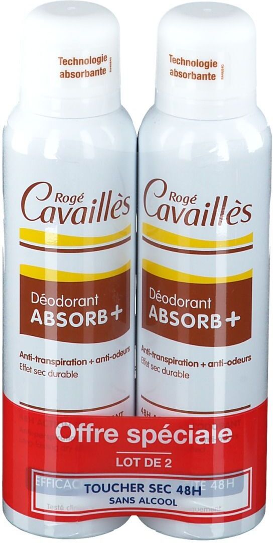 Rogé Cavaillès Deodorant Absorb+ Vorteilspack