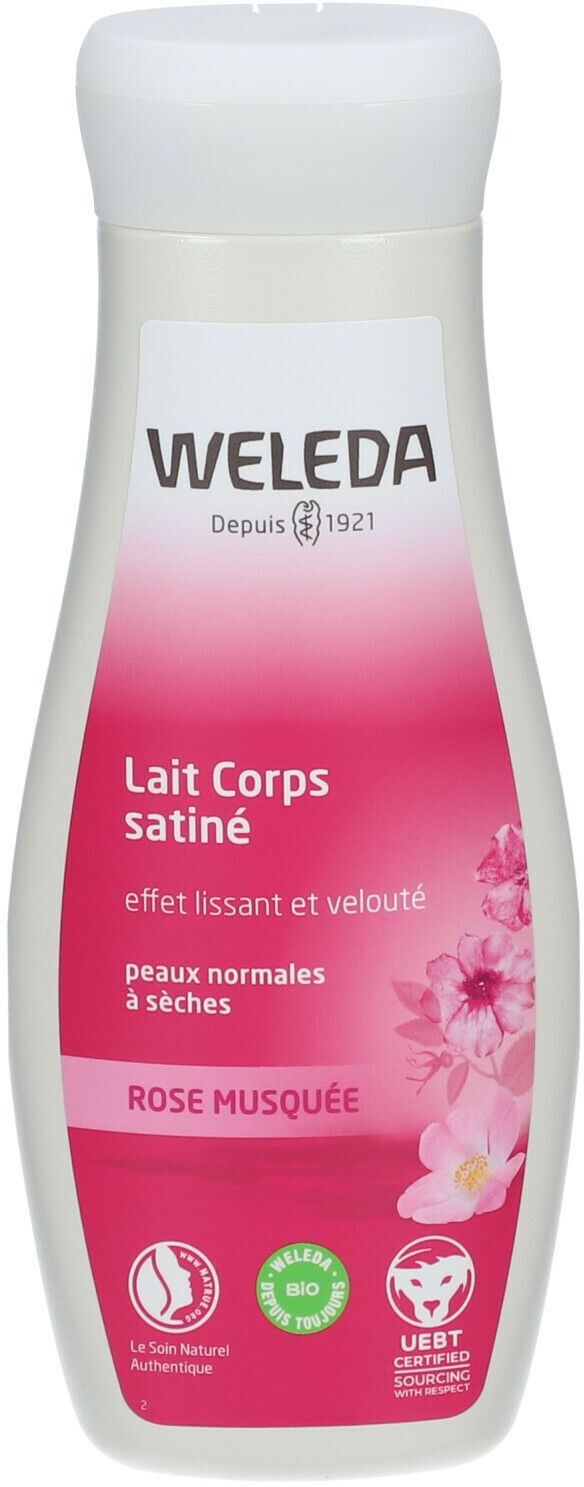 Weleda Satine Körpermilch Bio Wildrose