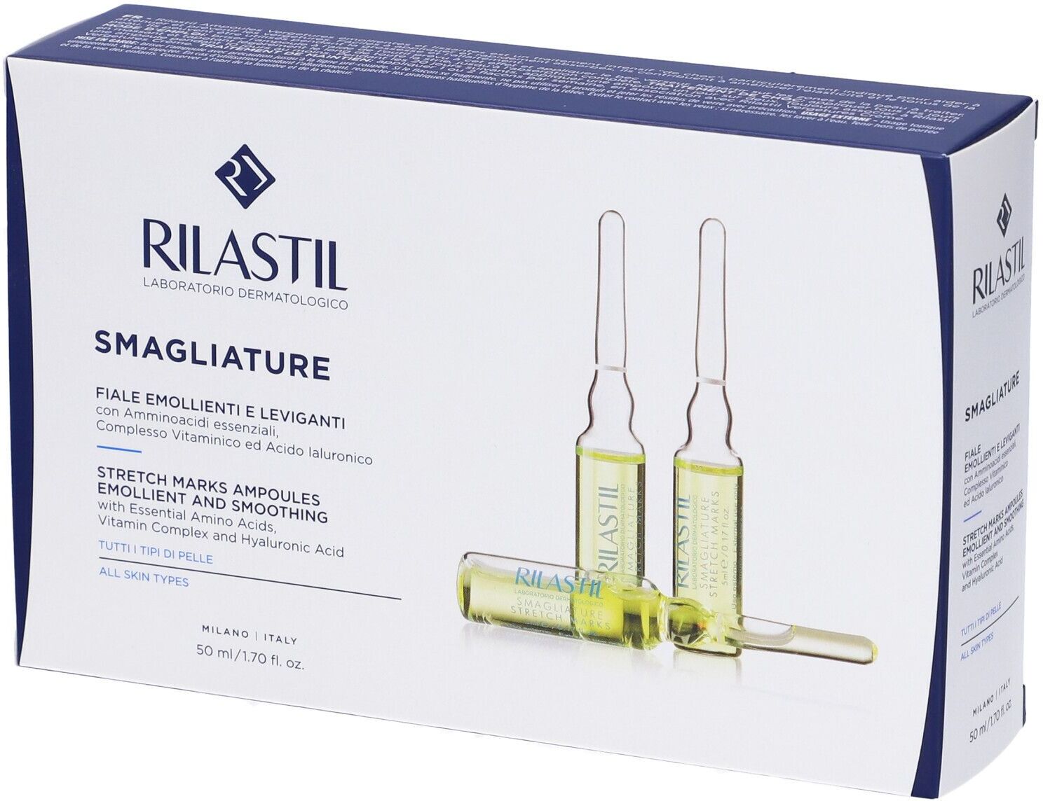 IST.GANASSINI SpA Rilastil® Smagliature Anti-Schwangerschaftsstreifen Ampullen