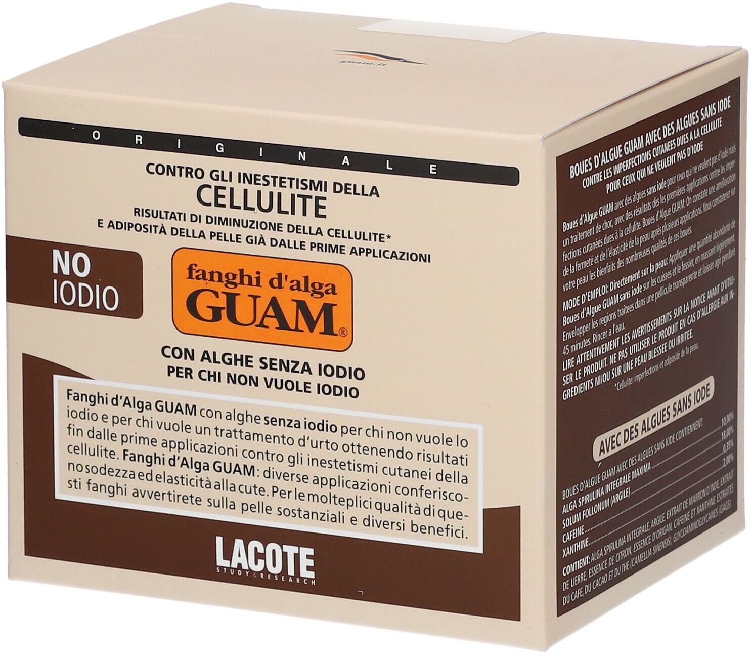 LACOTE Srl Guam® Jodfreier Guam-Algenschlamm