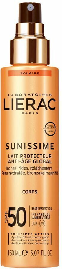 LIERAC (LABORATOIRE NATIVE IT) Lierac Sunissime vitalisierende Schutzmilch LSF 50