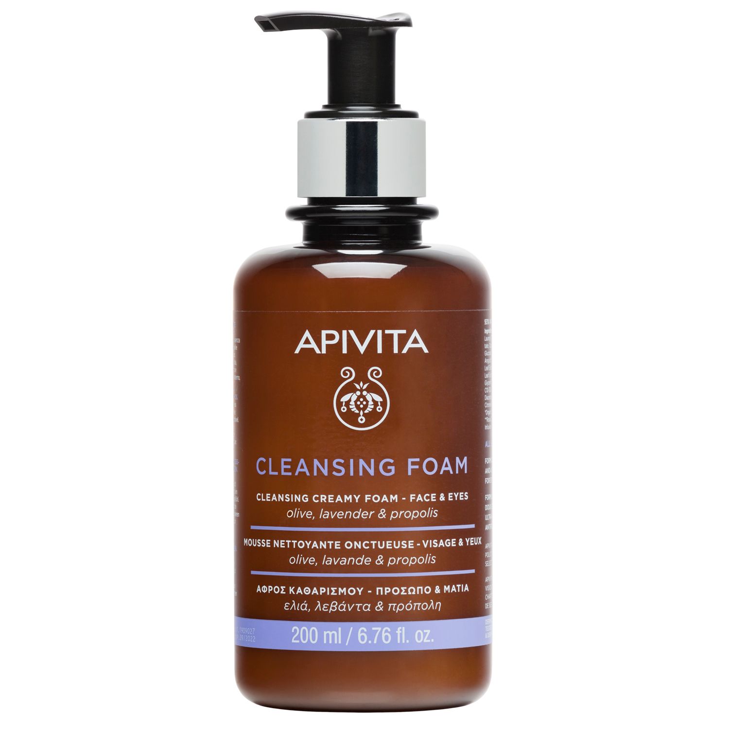 APIVITA SA Apivita Creamy Cleansing Foam - Gesicht und Augen