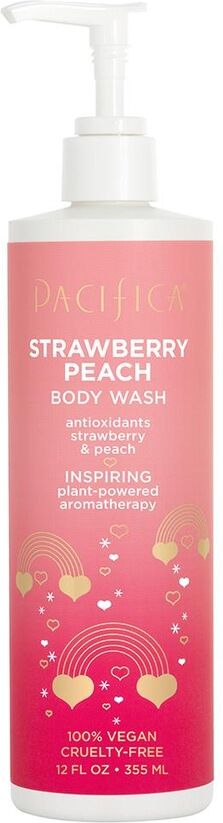 Pacifica Strawberry Peach Body Wash 355.0 ml