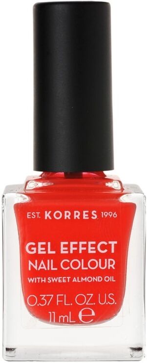 Korres natural products Sweet Almond Nail Colour Nr. 45 Coral