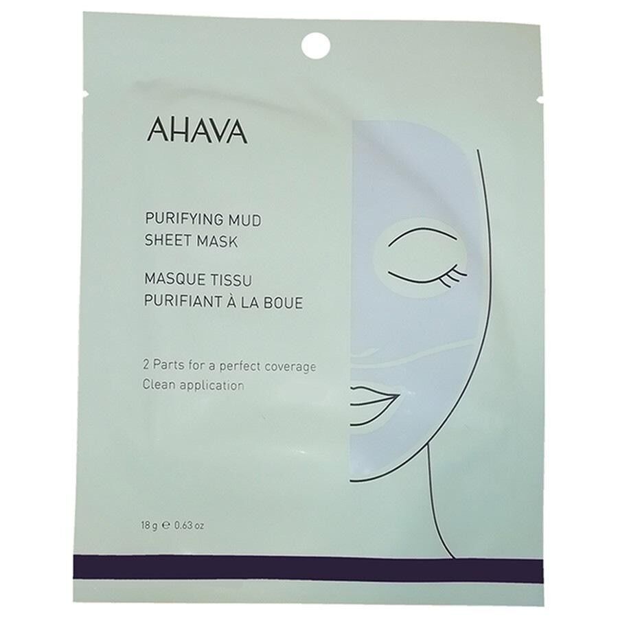 AHAVA Time To Clear Purifying Mud Sheet Mask 1 Stk.