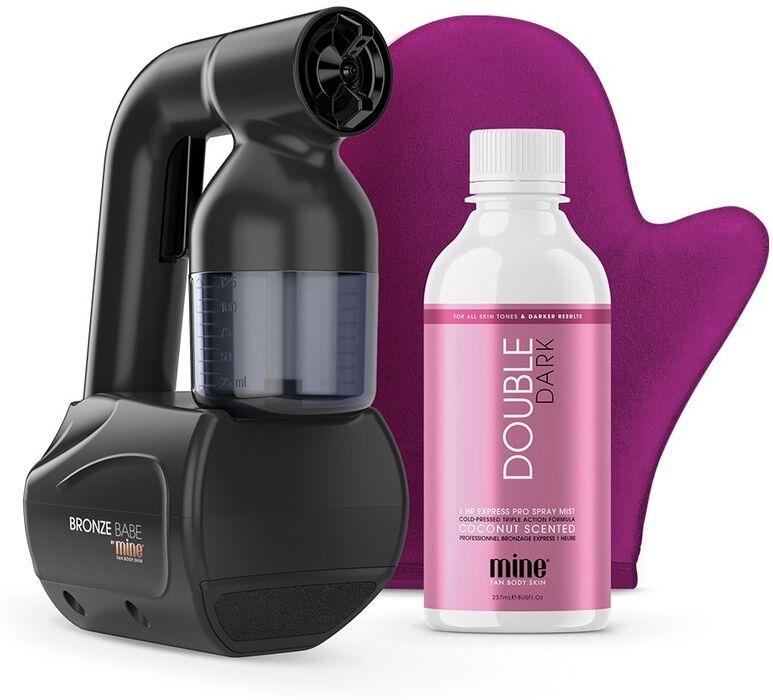 MineTan Colour Collection MineTan Bronze Babe Personal Spray Tan Kit Black 1 Stk.