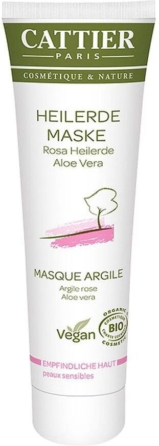 Cattier Rosa Heilerde Maske für empfindliche Haut 100.0 ml