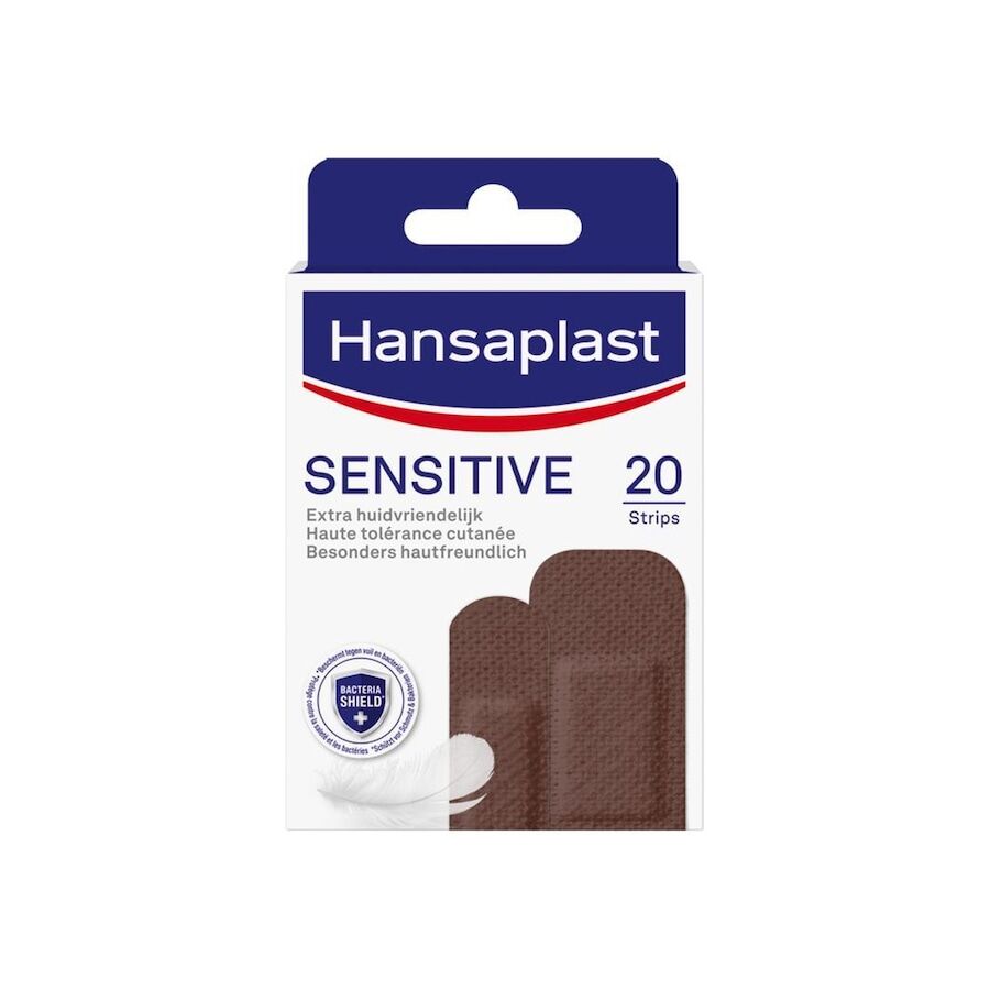 Hansaplast Sensitive Dunkel 20.0 st