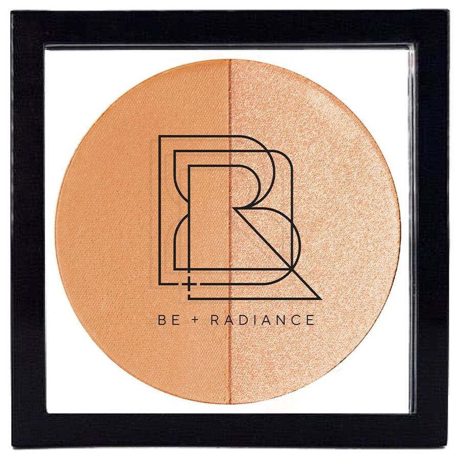 BE + Radiance Set + Glow Probiotic Powder + Highlighter Nr. 2 Medium Light/Golden Yellow + Warm Golden Glow 10.0 g