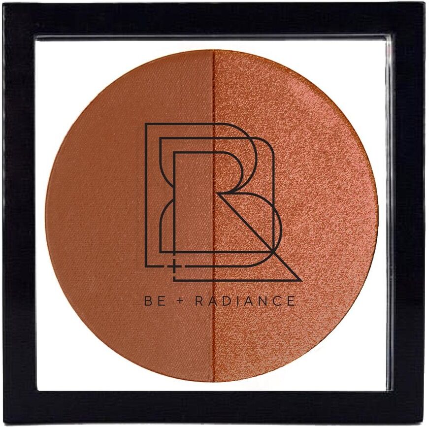 BE + Radiance Set + Glow Probiotic Powder + Highlighter Nr. 70 Very Deep /Warm + Warm Copper Glow 10.0 g