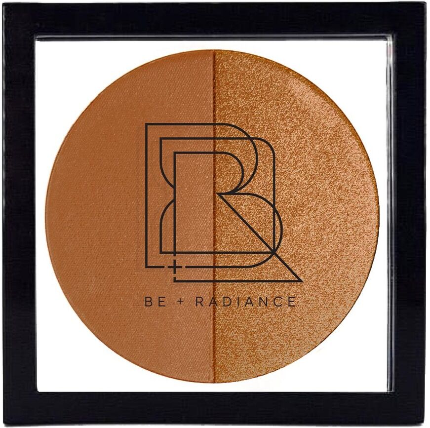 BE + Radiance Set + Glow Probiotic Powder + Highlighter Nr. 63 Deep /Neutral + Warm Golden Glow 10.0 g