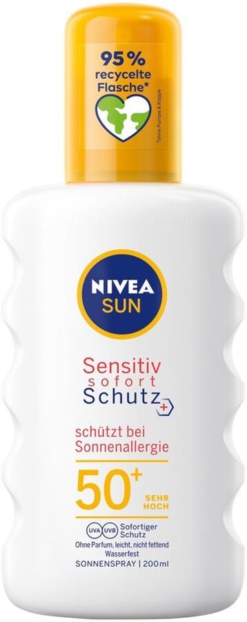 Nivea Nivea Sun Sensitiv Sofort-Schutz Anti-Sonnenallergie Spray LSF 50 200.0 ml