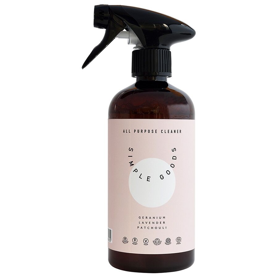 Simple Goods All Purpose Cleaner Spray Geranium, Lavender, Patchouli 500.0 ml