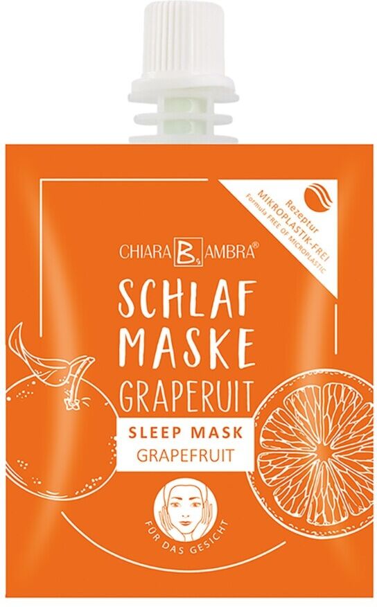 Chiara Ambra Schlafmaske Grapefruit 1 Stk.