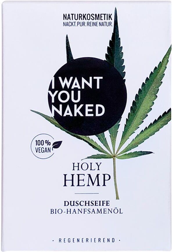 I WANT YOU NAKED Holy Hemp Duschseife 100 Gramm 100.0 g