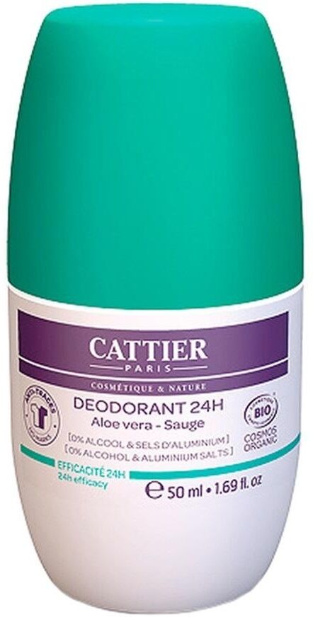 Cattier Deodorant 24h Roll-On 50ml 50.0 ml