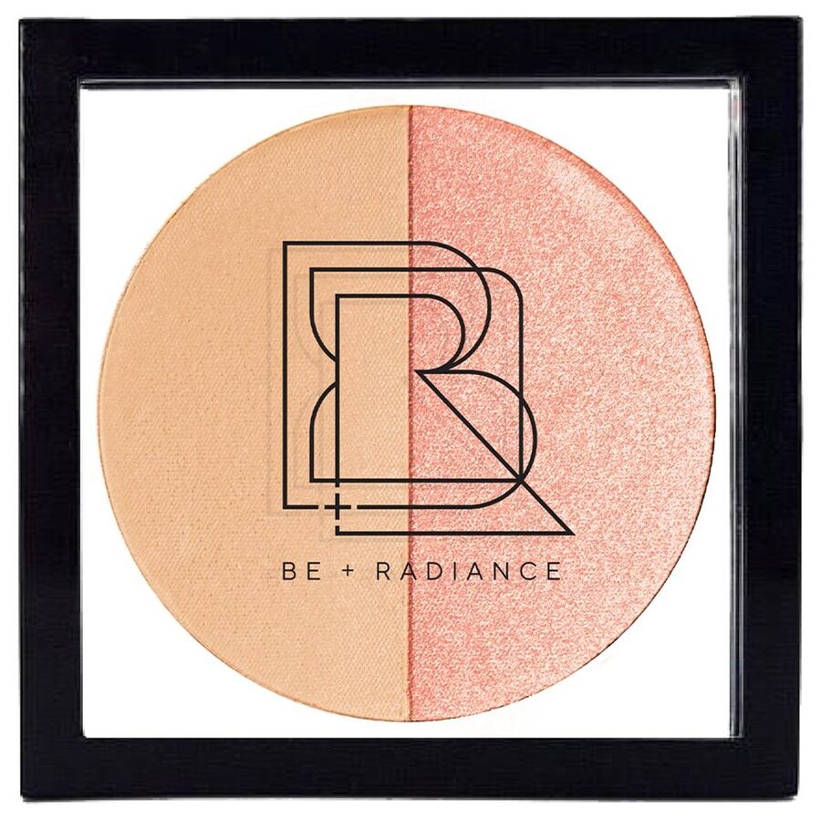 BE + Radiance Set + Glow Probiotic Powder + Highlighter Nr. 20 Medium Light Neutral + Pink Glow 10.0 g