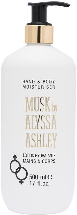 Alyssa Ashley Musk Hand & Body Lotion mit Pumpspender 500.0 ml