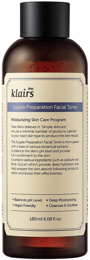 Dear Klairs Supple Preparation Facial Toner 180.0 ml