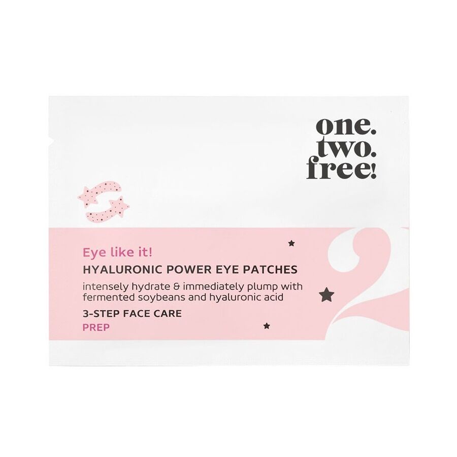 one. two. free! Hyaluronic Power Eye Patches