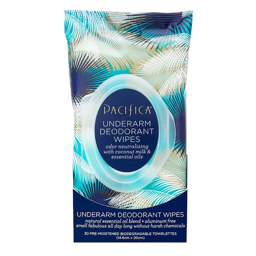 Pacifica Coconut Milk & Essential Oils Underarm Deodorant Wipes 159.0 g