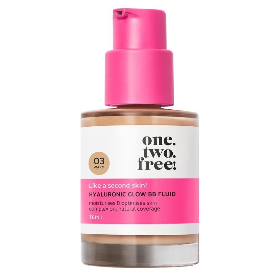 one. two. free! Hyaluronic Glow BB Fluid 03 Warm 30.0 ml