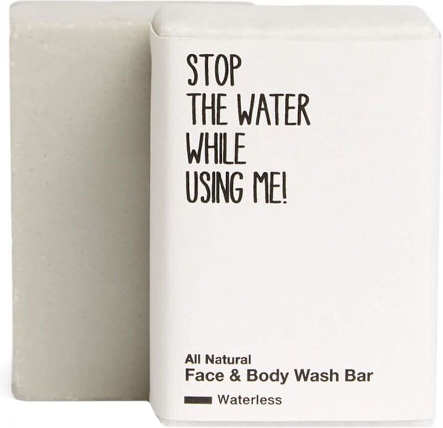 STOP THE WATER WHILE USING ME! All Natural Waterless Face&Body Wash Bar 110 Gramm 110.0 g