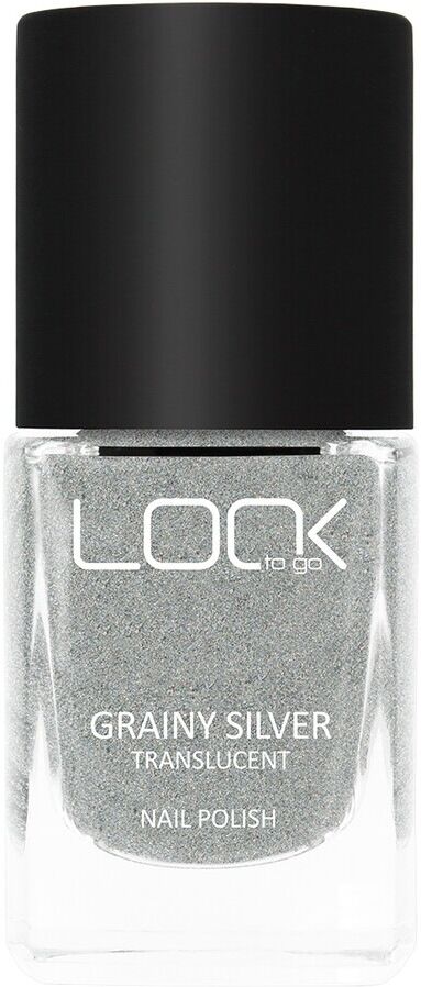 Look to go Look to go Nr. NP 055 Grainy Silver 12.0 ml