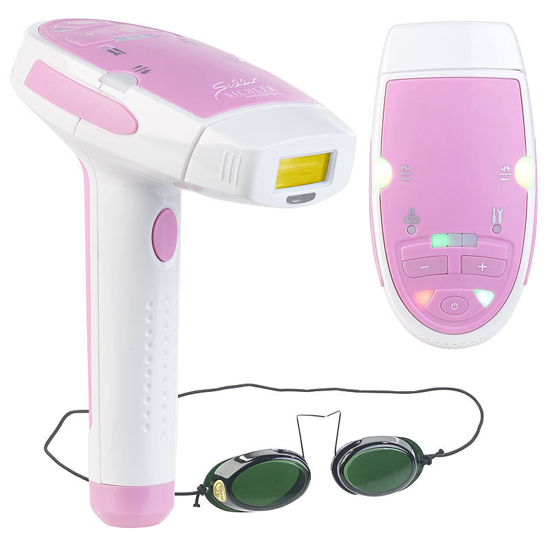 Sichler Beauty IPL-Haarentfernungs-System mit Licht-Aufsatz, 5 Stufen & Schutzbrille