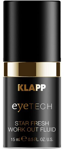 Klapp Cosmetics Klapp Eyetech Star Fresh Work Out Fluid 15 ml Augenfluid