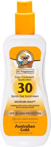 Australian Gold Sunscreen SPF 30 Spray Gel 237 ml Sonnengel